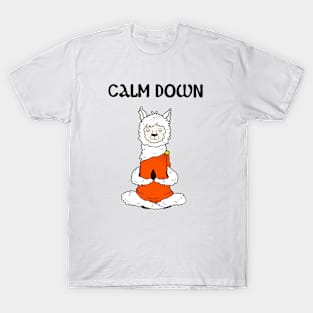 calm lama T-Shirt